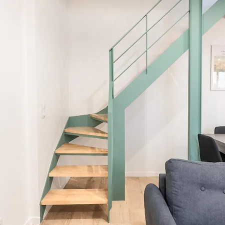 Charming House - 6 Guests - Buttes Chaumont Parc Appartamento *